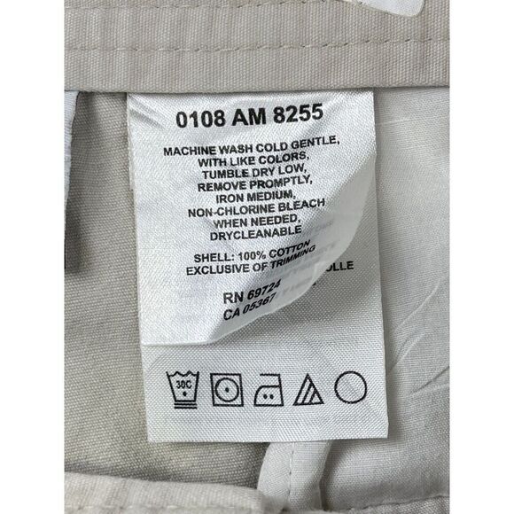 Columbia Men's Chino Pant Size 38x34 Gray 100% Cotton Mid Rise Straight Legs - Picture 10 of 16